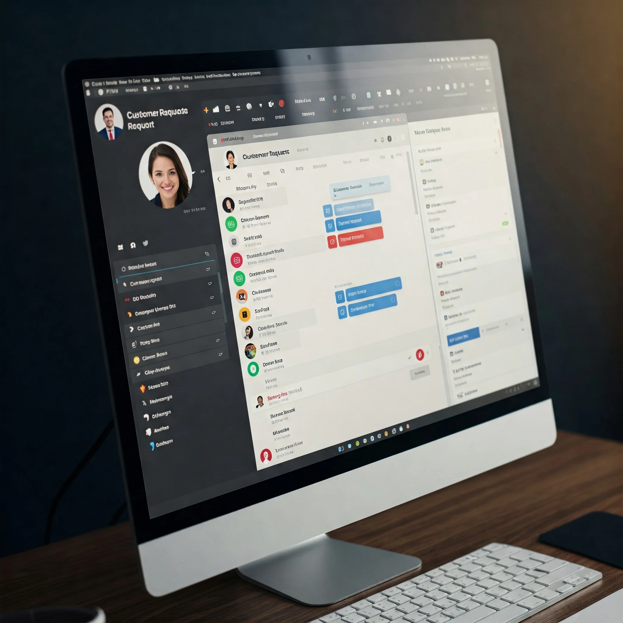 بهینه‌سازی زمان پاسخگویی تیم پشتیبانی با سیستم CRM