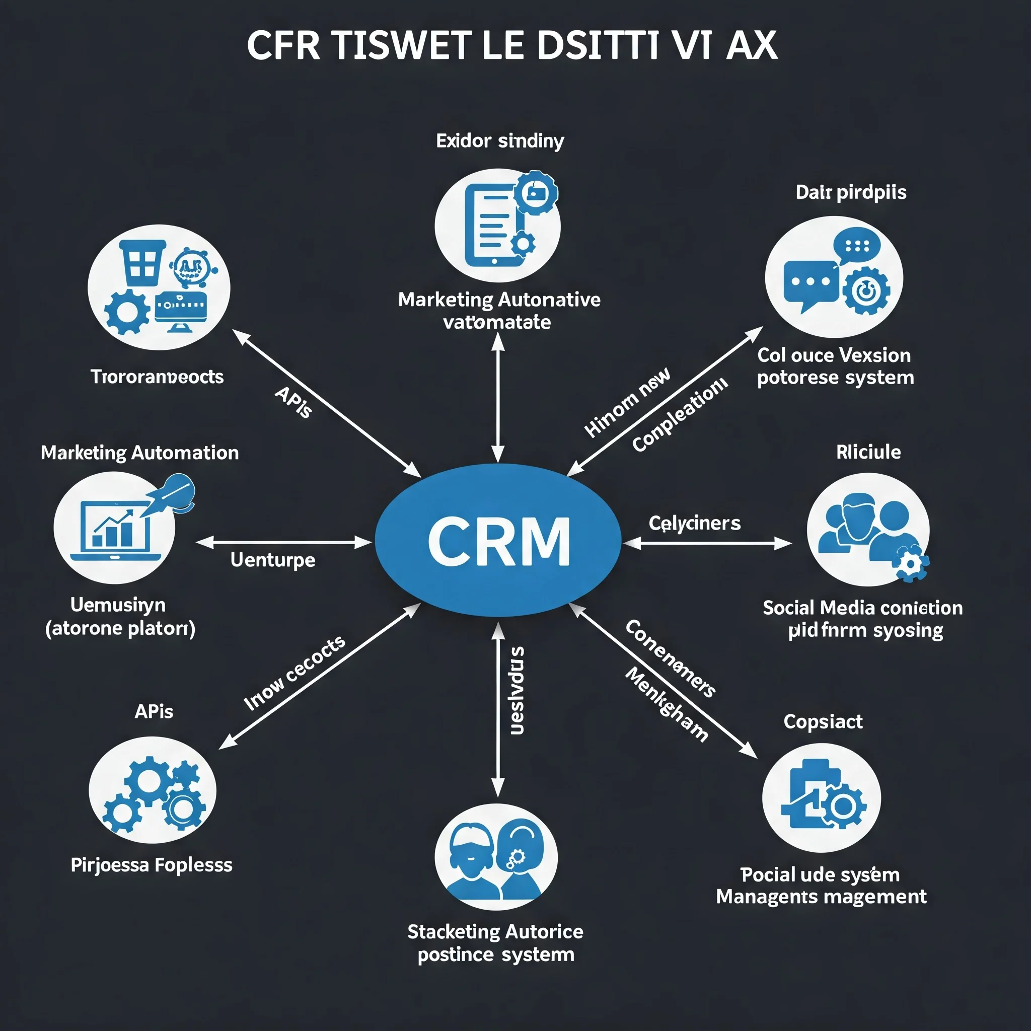نقش API در اتصال CRM با نرم‌ افزار های دیگر سازمان